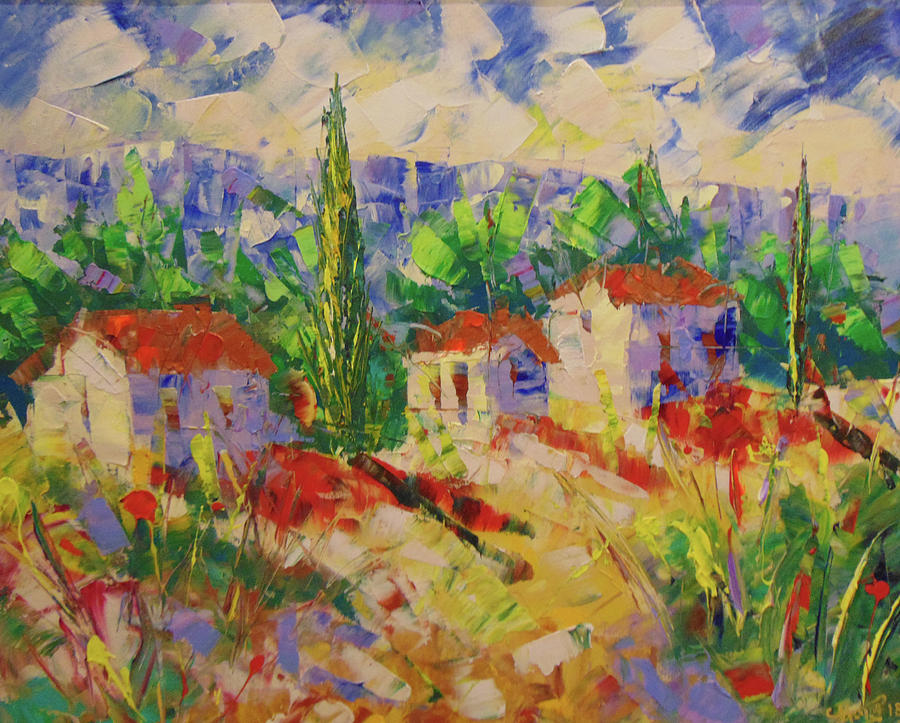 Provence #15 Painting by Frederic Payet