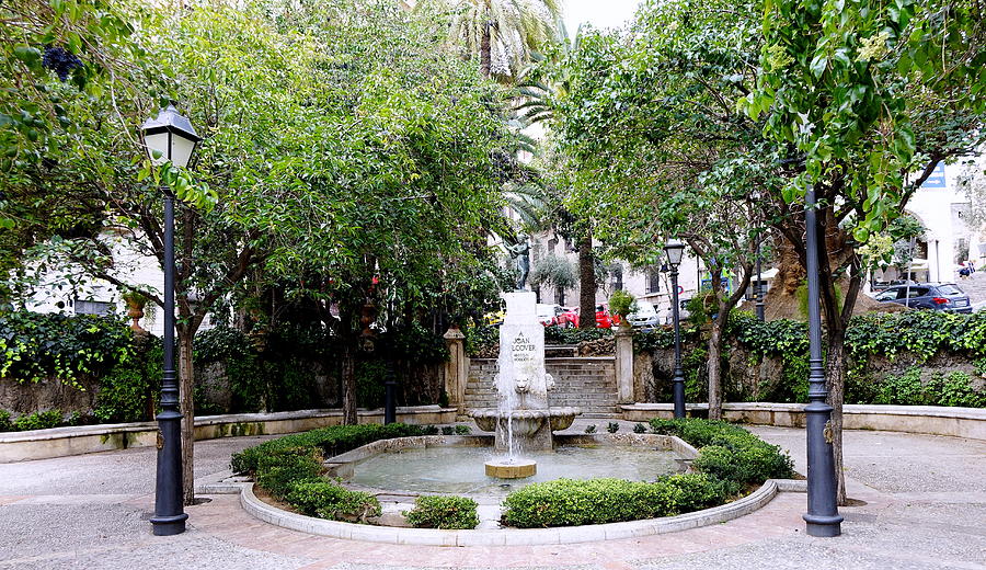 Public Fountain In Palma Majorca Spain #15 Photograph by Rick Rosenshein