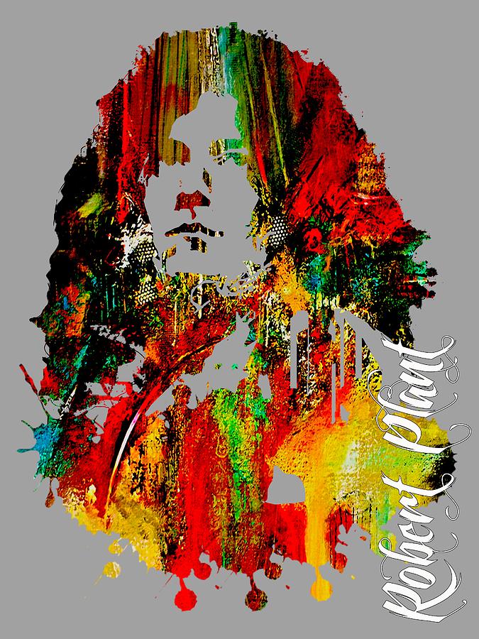 Robert Plant Collection #1 Mixed Media by Marvin Blaine