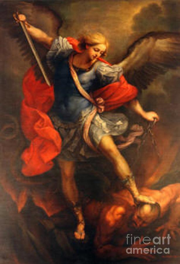 Saint Michael #15 Painting by Archangelus Gallery