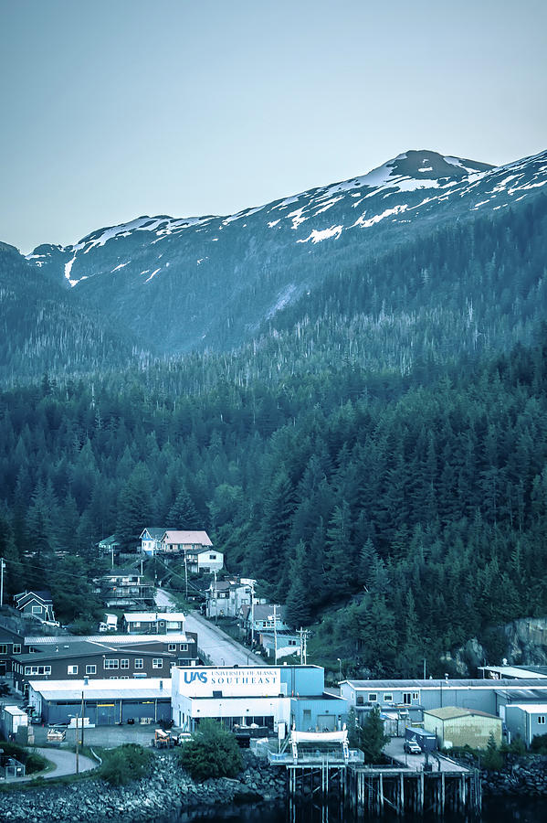 Scenery Around Alaskan Town Of Ketchikan Photograph