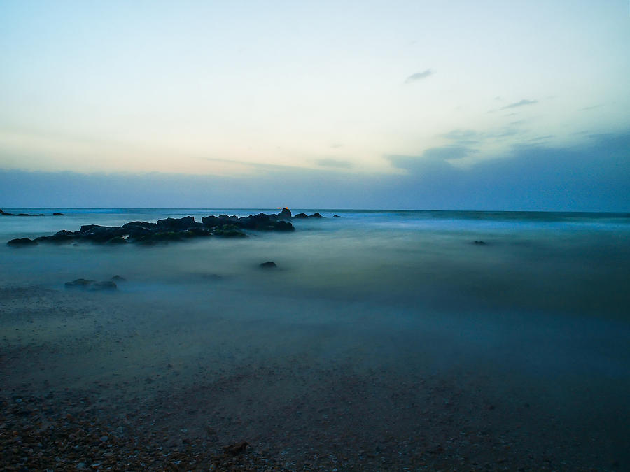 Sunset Photograph - 15 Seconds by Meir Ezrachi