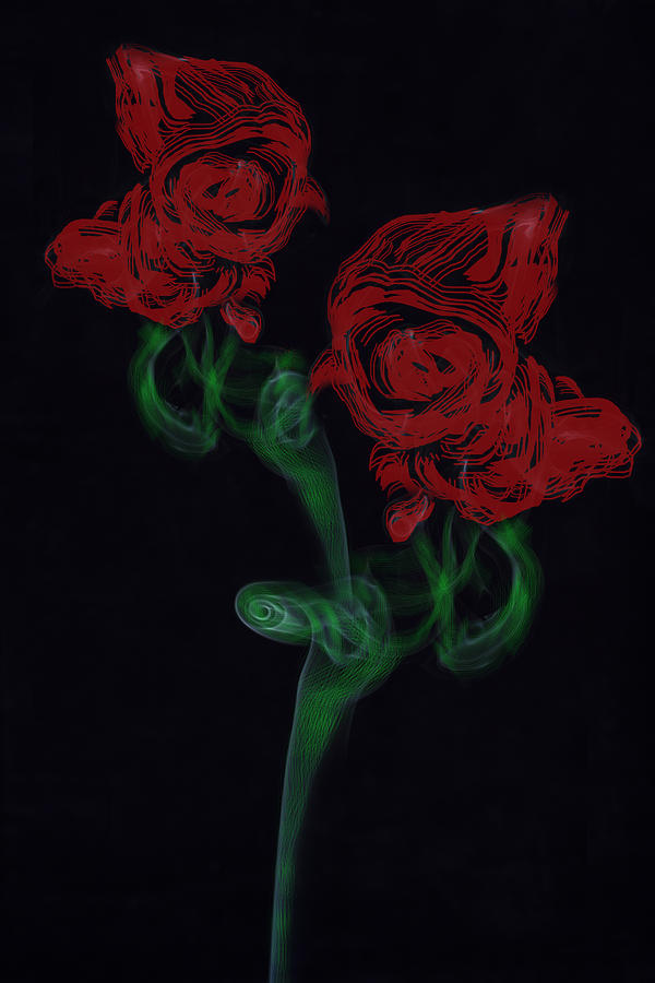 Smoke Art Photography #4 Photograph by Kiran Joshi