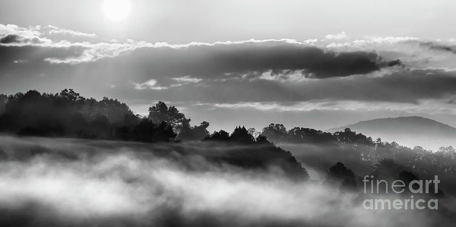 Sunrise and Fog #15 Photograph by Thomas R Fletcher