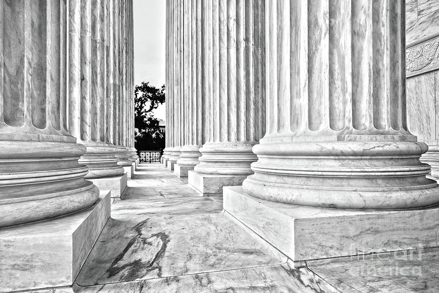 Supreme Court Building Washington Dc Photograph