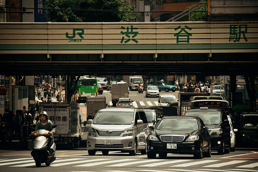 Tokyo street #15 Photograph by Songquan Deng