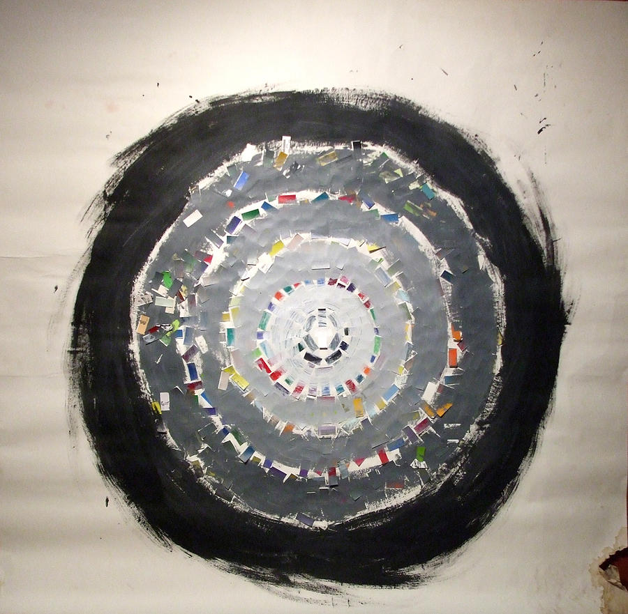 Target Painting - Untitled #15 by Dave Montgomery