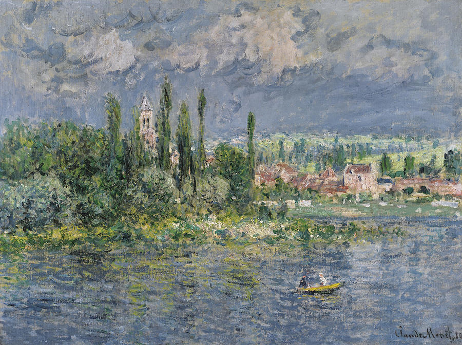 Vetheuil #15 Painting by Claude Monet