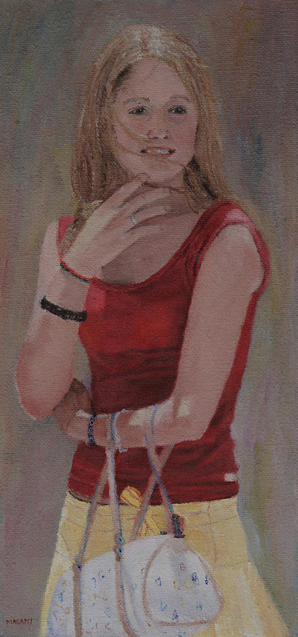 Young Girl #153 Painting by Masami Iida