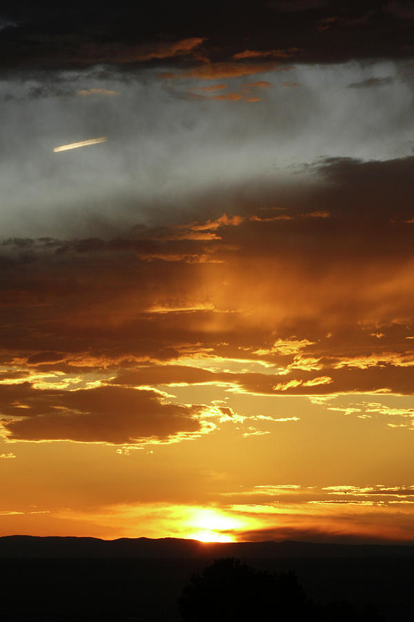 156 ABQ Sunset 3 Photograph by James D Waller