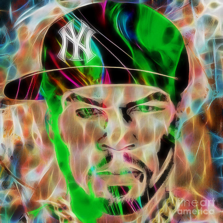 50 Cent Collection #16 Mixed Media by Marvin Blaine