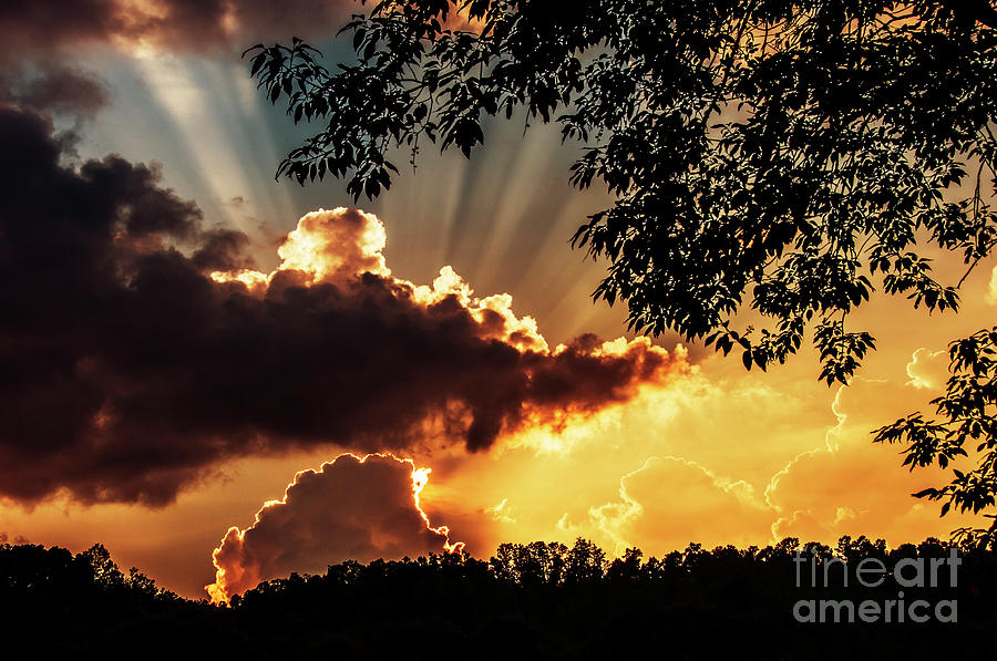 Summer Photograph - Appalachian Sunset #16 by Thomas R Fletcher