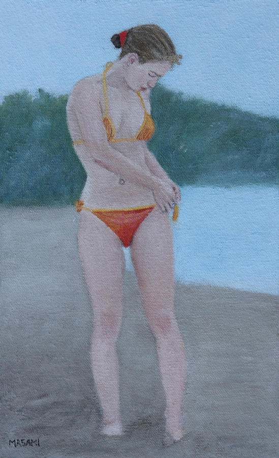 Beach Girl #16 Painting by Masami Iida