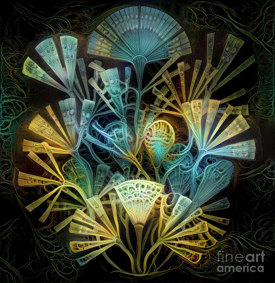 Beautiful undersea coral #16 Digital Art by Amy Cicconi