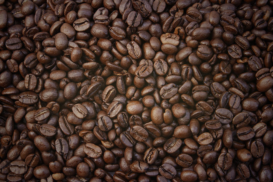 Coffee beans #16 Photograph by Les Cunliffe