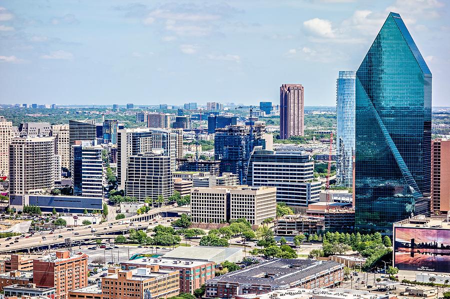 Downtown Dallas, Texas, U.S.A., Dallas is a major city in t…