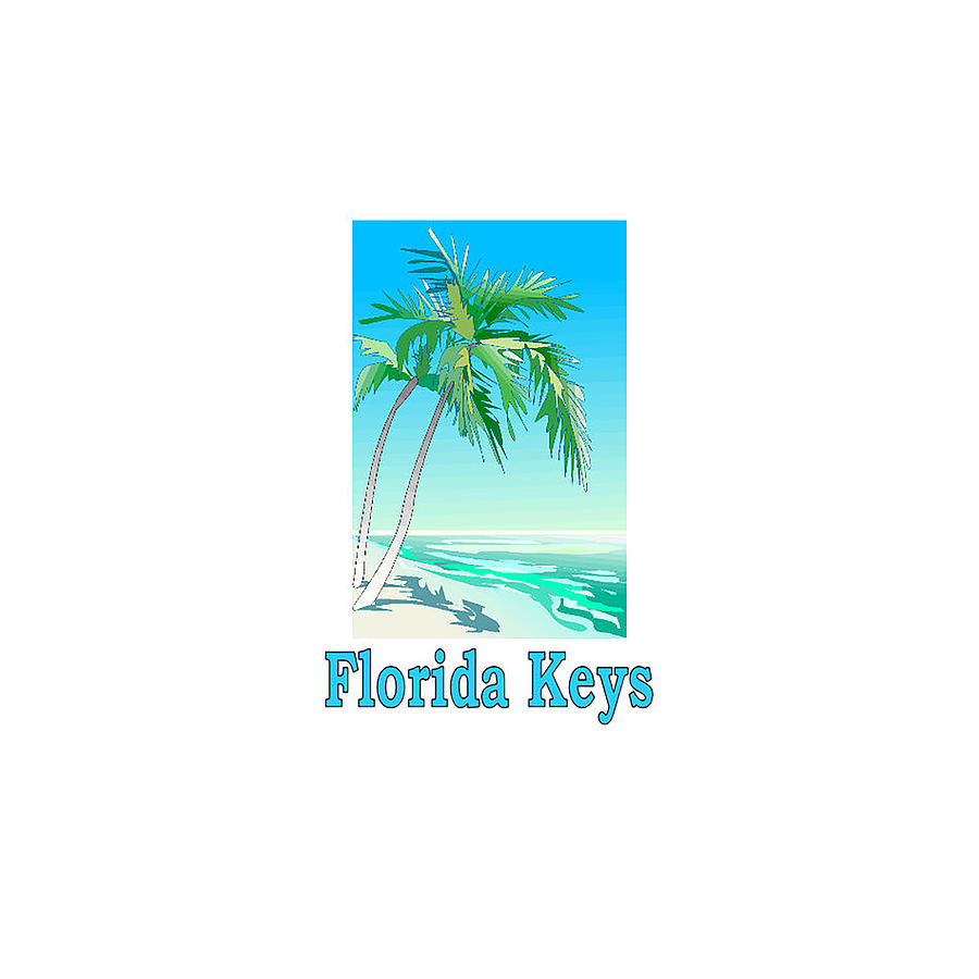 Florida Keys #16 Digital Art by Brian's T-shirts - Fine Art America