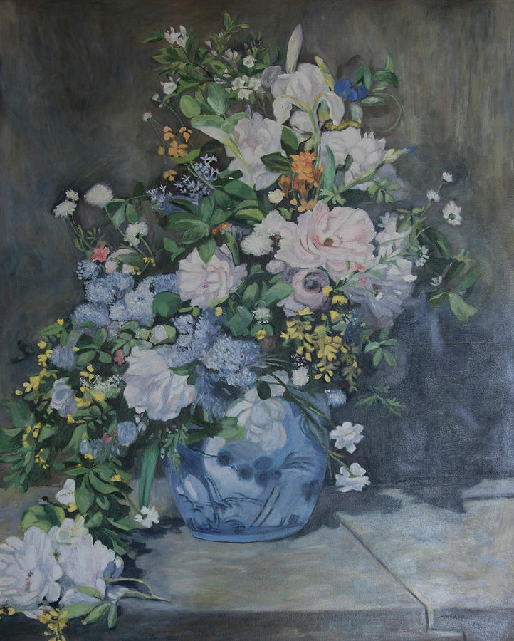homage to Renoir #16 Painting by Masami Iida