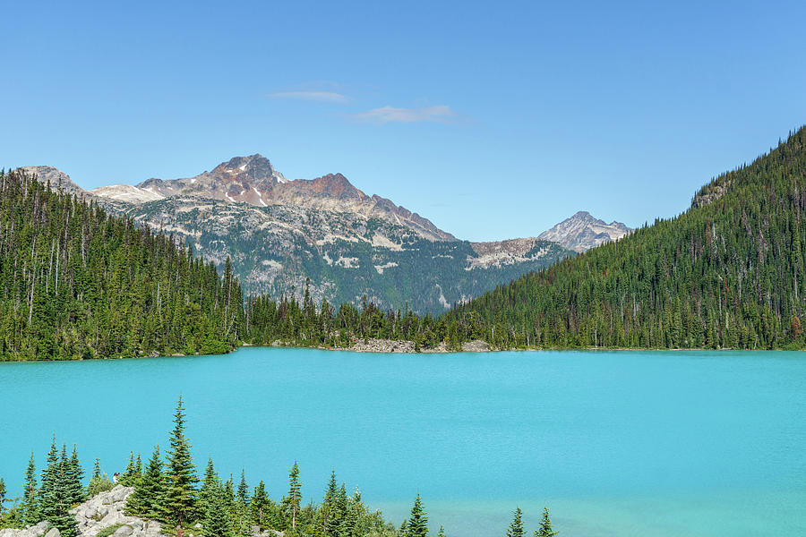 Joffre Lake in British Columbia, Canada at day time. Photograph by Oleg ...