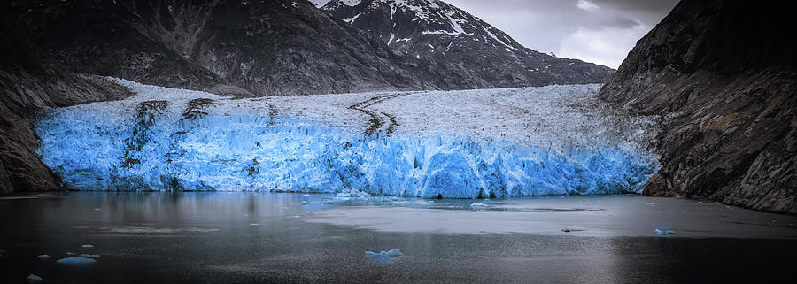  Magnificent Sawyer Glacier at the tip of Tracy Arm Fjord #16 Photograph by Alex Grichenko