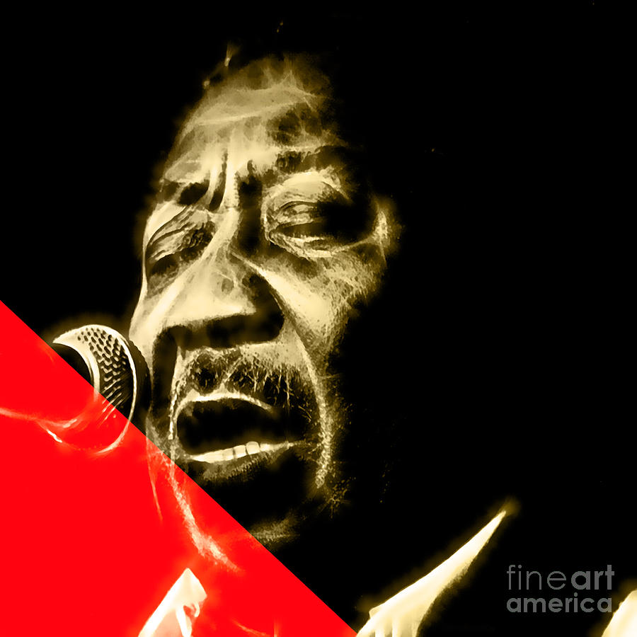1983 Mixed Media - Muddy Waters Collection #5 by Marvin Blaine