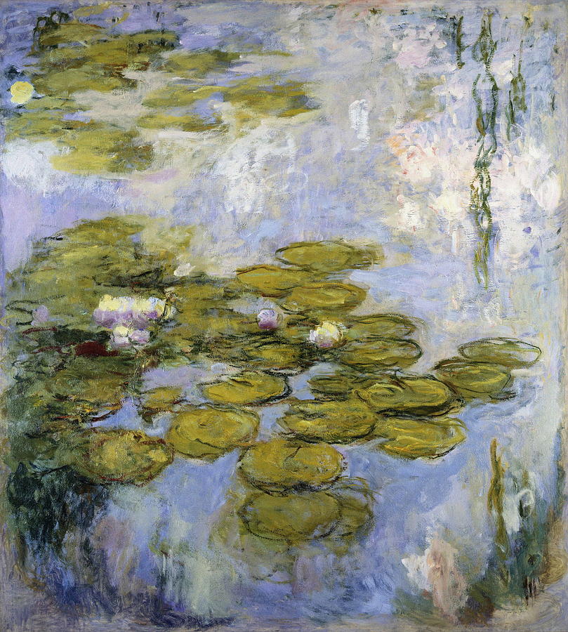 Nympheas #9 Painting by Claude Monet
