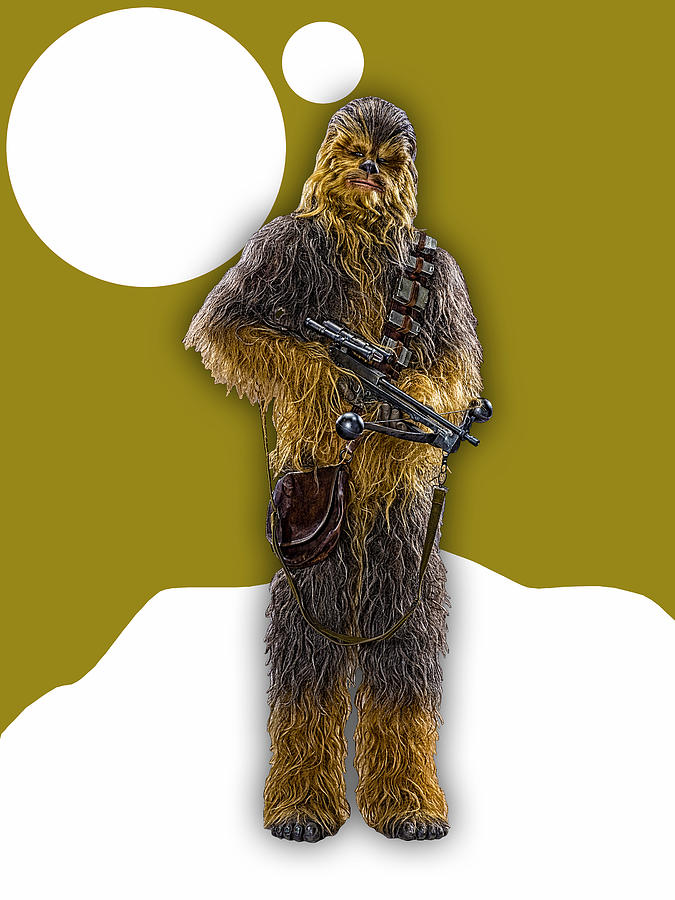 Star Wars Chewbacca Collection #16 Mixed Media by Marvin Blaine