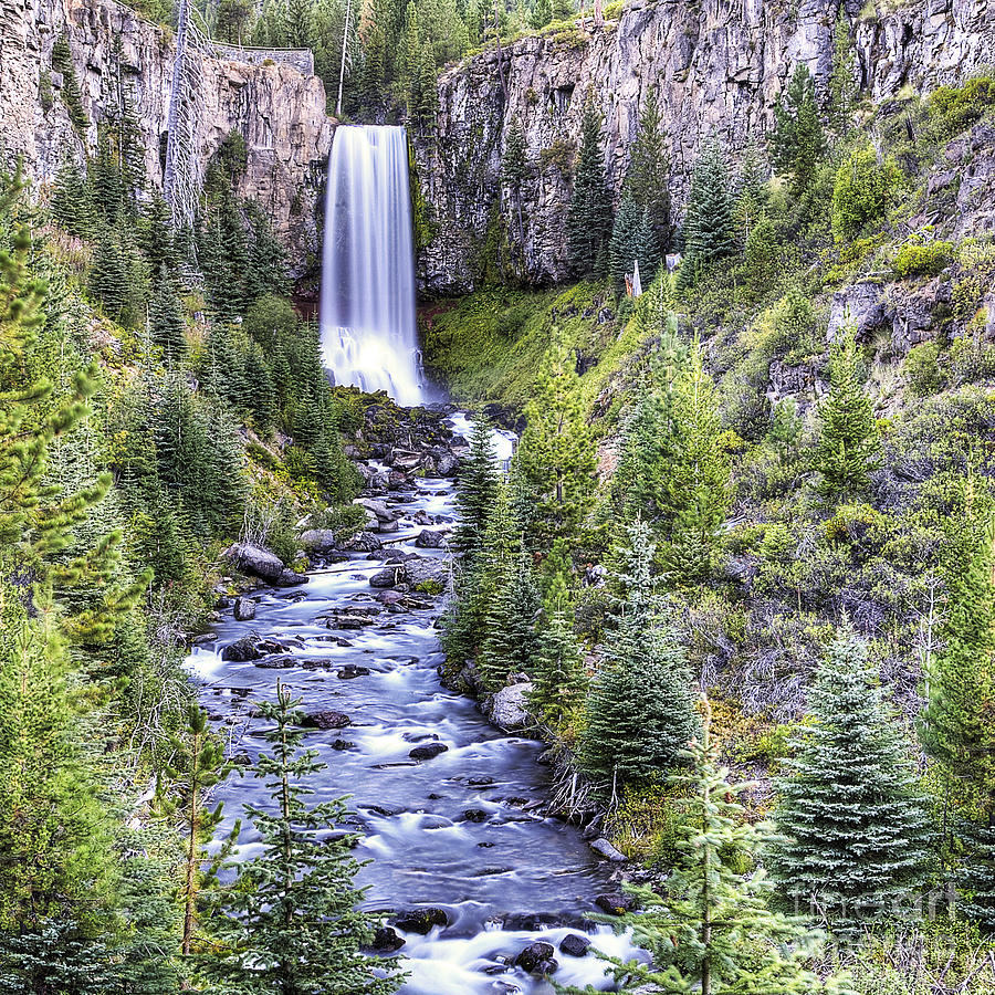 Tumalo Falls Photograph by Twenty Two North Photography - Fine Art America