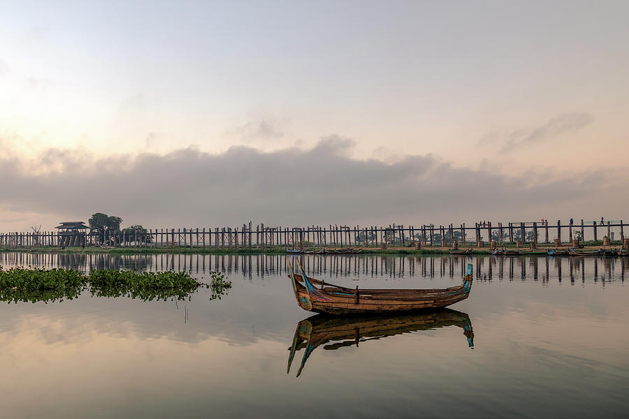 U Bein Bridge - Myanmar #16 Photograph by Joana Kruse