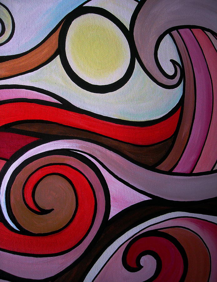 Waves #16 Painting by Pristine Cartera Turkus