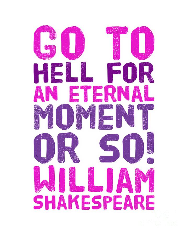 William Shakespeare, Insults and Profanities #16 Digital Art by Esoterica Art Agency