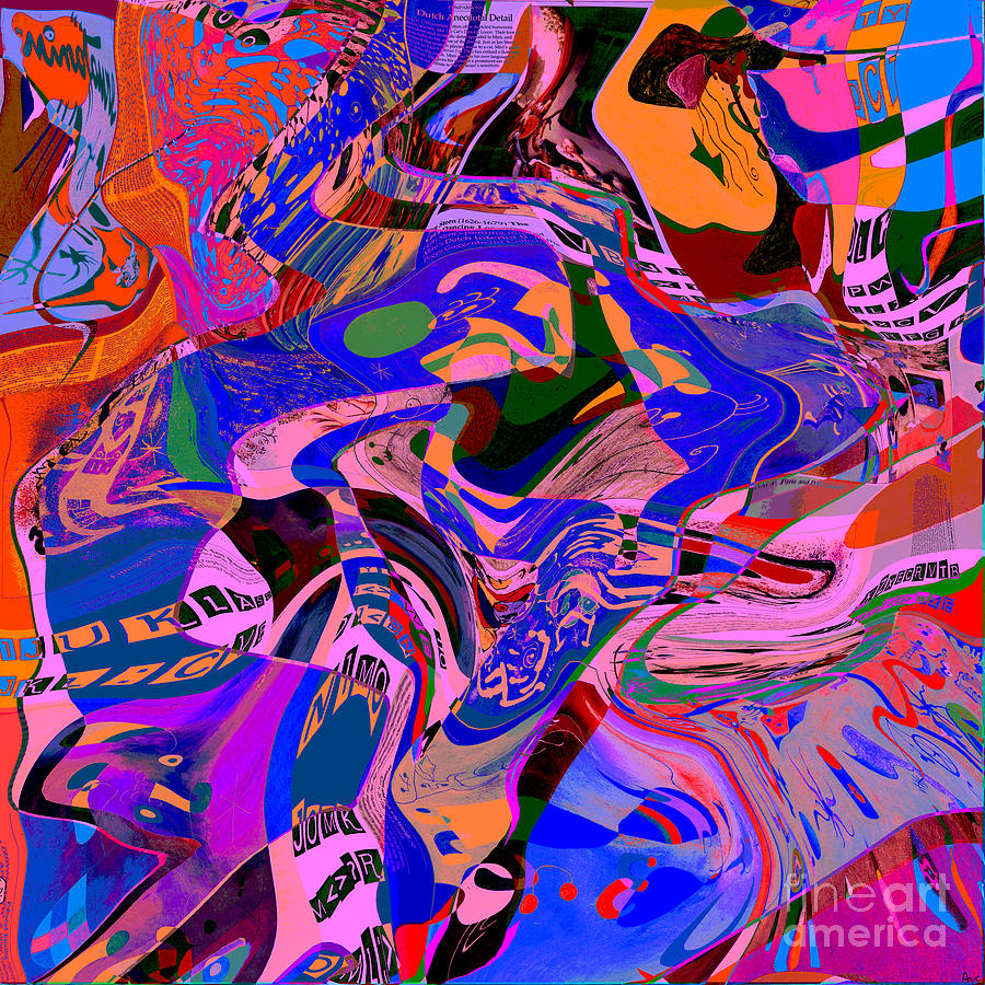 Abstract Digital Art - 1678 Abstract Thought by Chowdary V Arikatla