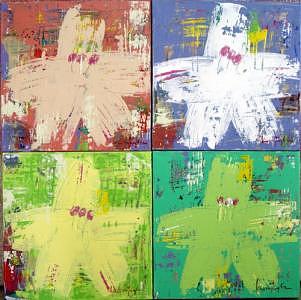 Friendly Painting - 16.East Side Story 2006-S5 by Andy Kim Friendly Painting - 16.East Side Story 2006-S5 by Andy Kim