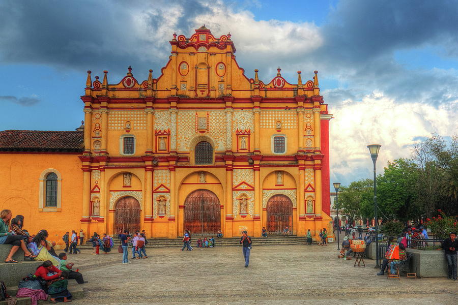 16th Century Adobe Church, Mexico Photograph by Robert McKinstry