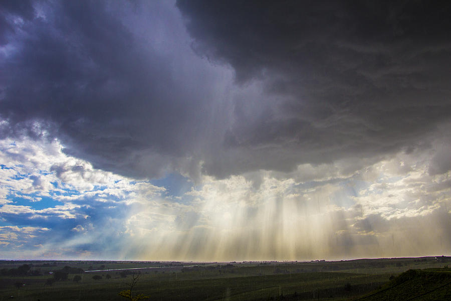 Afternoon Nebraska Thunderstorms #4 Photograph by Dale Kaminski