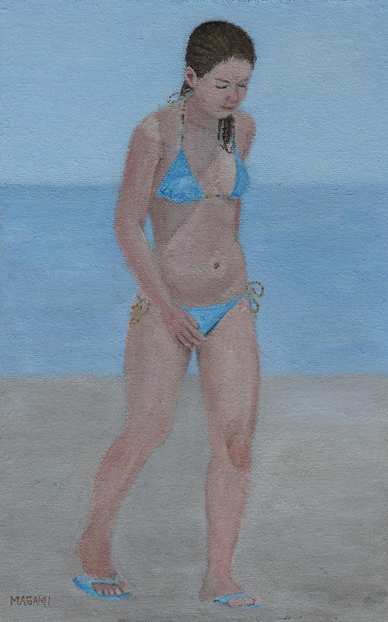 Beach Girl #17 Painting by Masami Iida