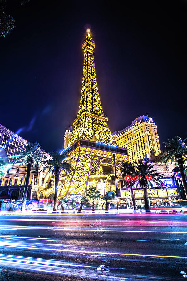 Beautiful Scenes Around Las Vegas Strip At Night #17 Photograph by Alex Grichenko
