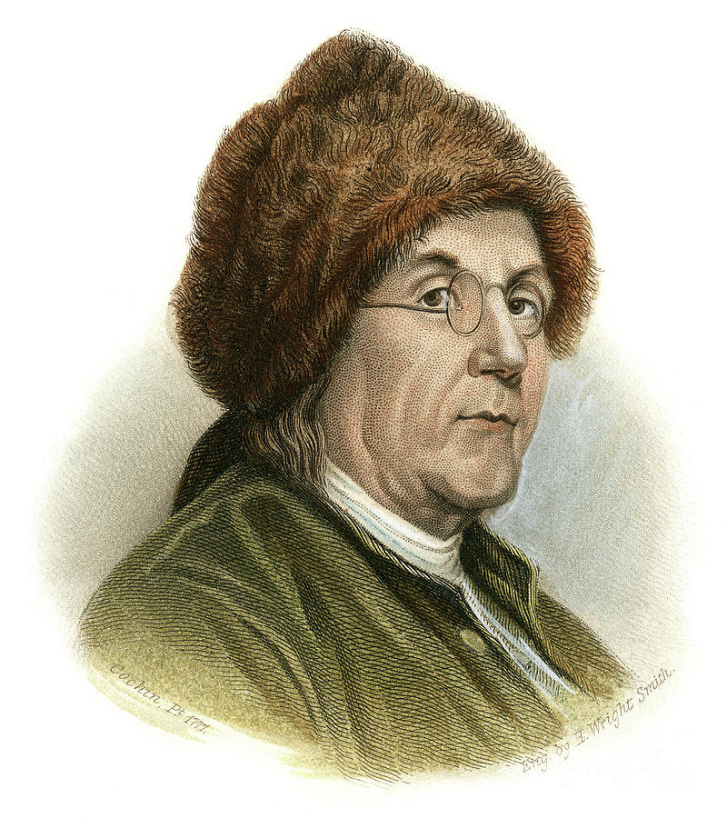 Benjamin Franklin, 17061790 Drawing by Granger Pixels