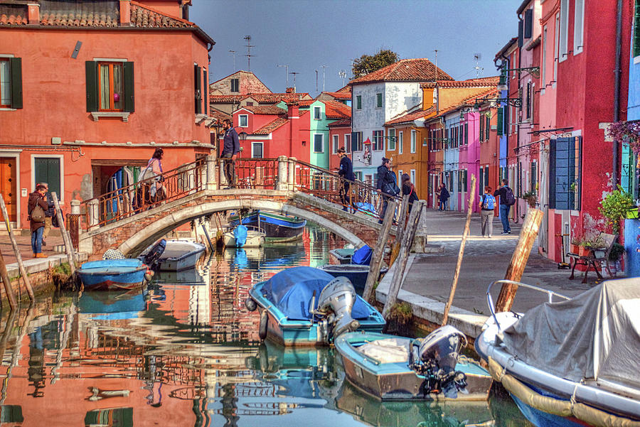 Burano Venice Italy #17 Photograph by Paul James Bannerman