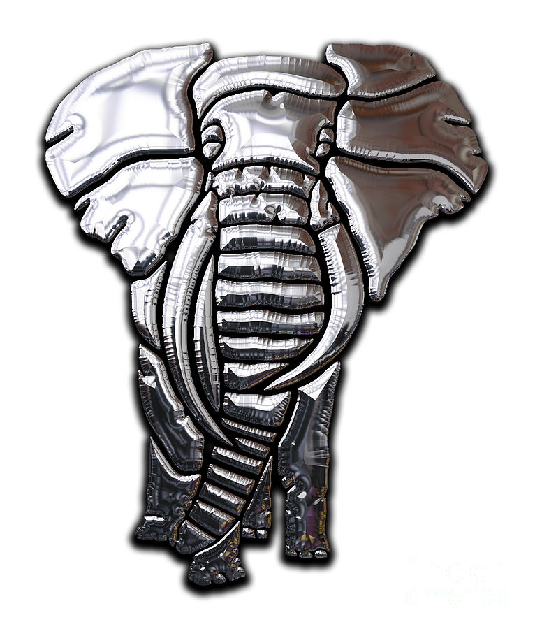 Elephant Collection #17 Mixed Media by Marvin Blaine