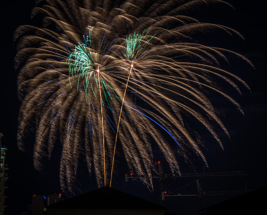 Fireworks 2015 Sarasota 21 Photograph by Richard Goldman