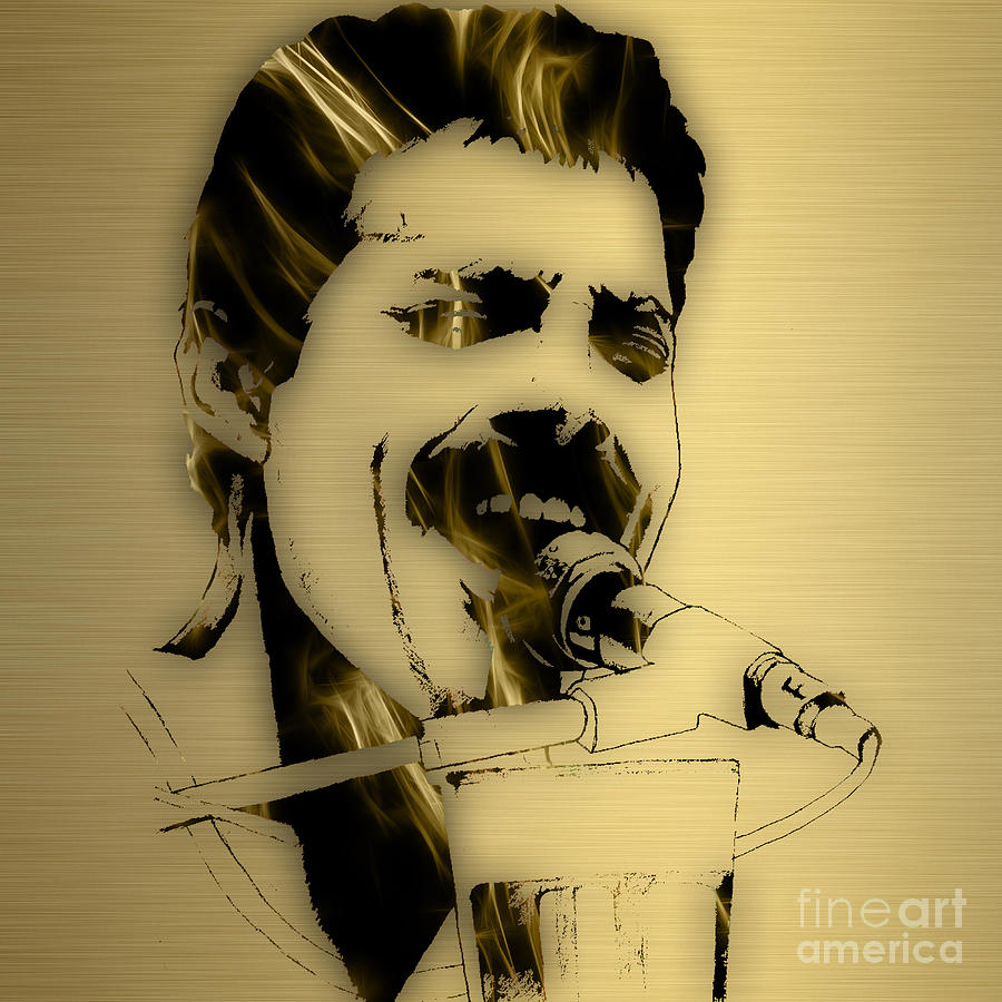 Freddie Mercury Queen Collection #26 Mixed Media by Marvin Blaine