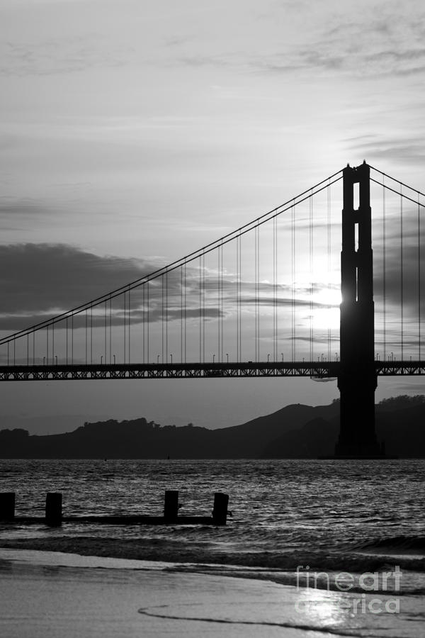 Golden Gate Bridge In San Francisco Photograph
