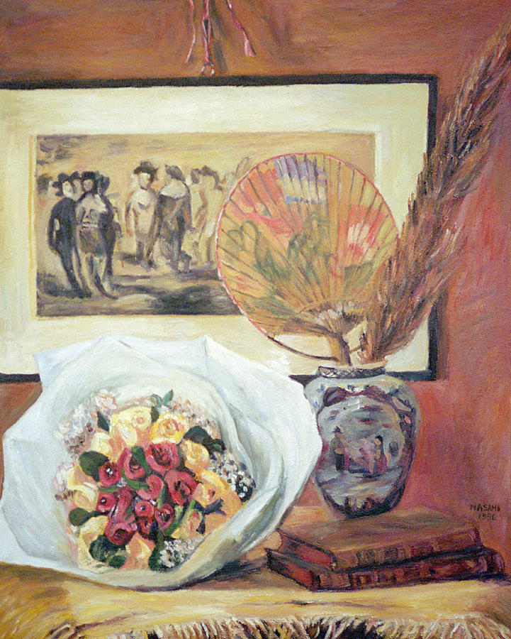 homage to Renoir #17 Painting by Masami Iida