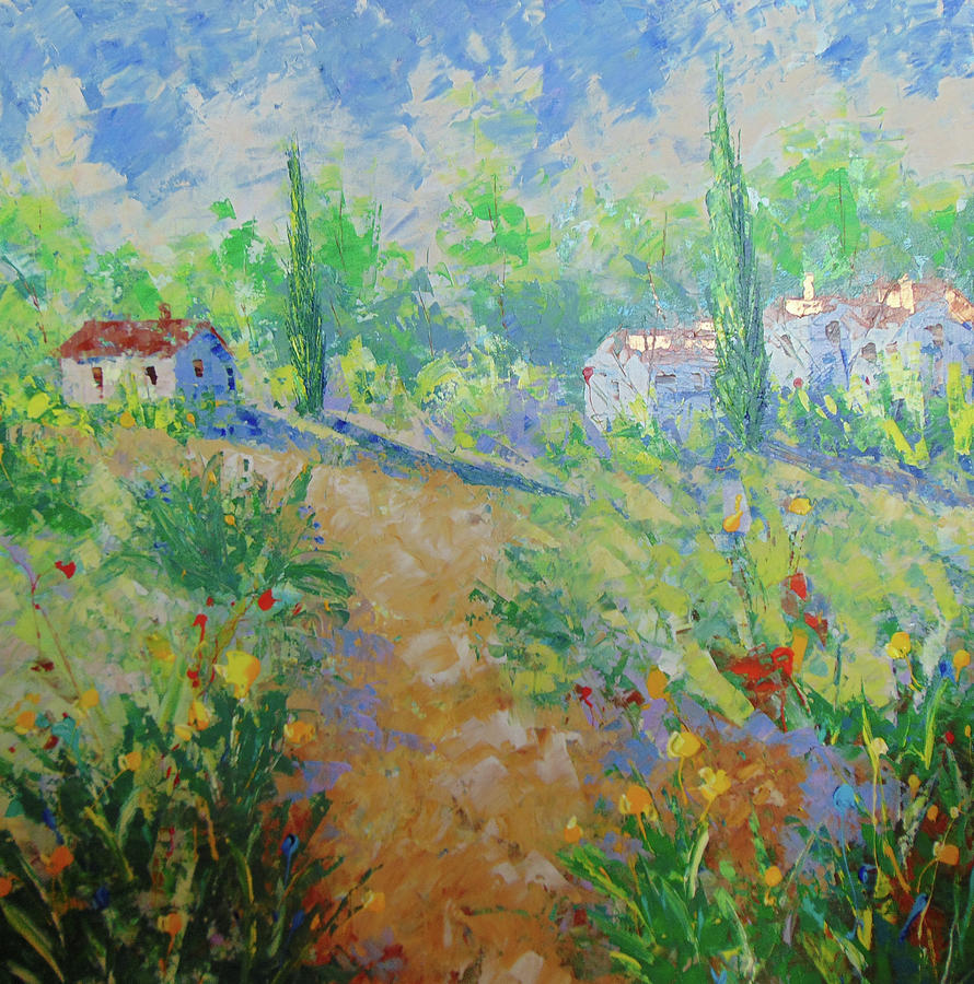 Provence #17 Painting by Frederic Payet