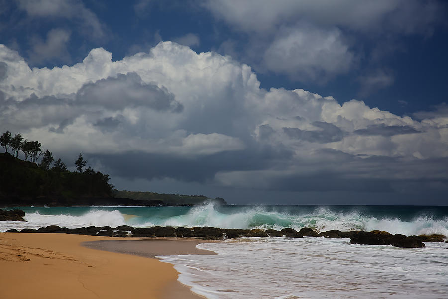Lighthouse Photograph - Secret Beach Kauai #17 by Steven Lapkin