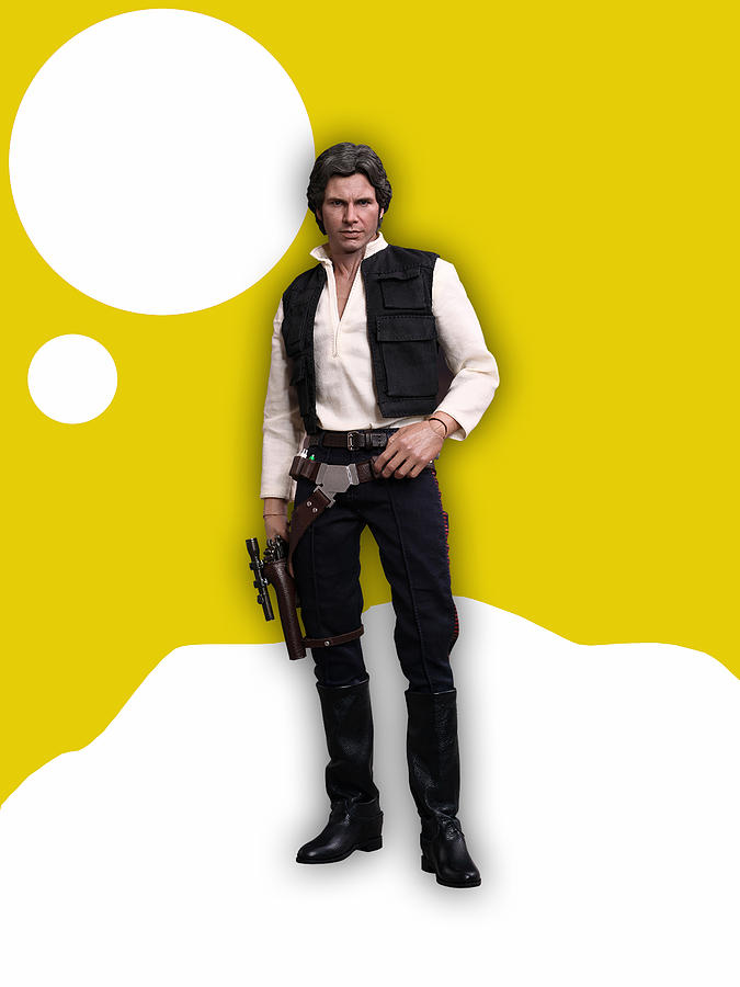 Star Wars Mixed Media - Star Wars Han Solo Collection #17 by Marvin Blaine