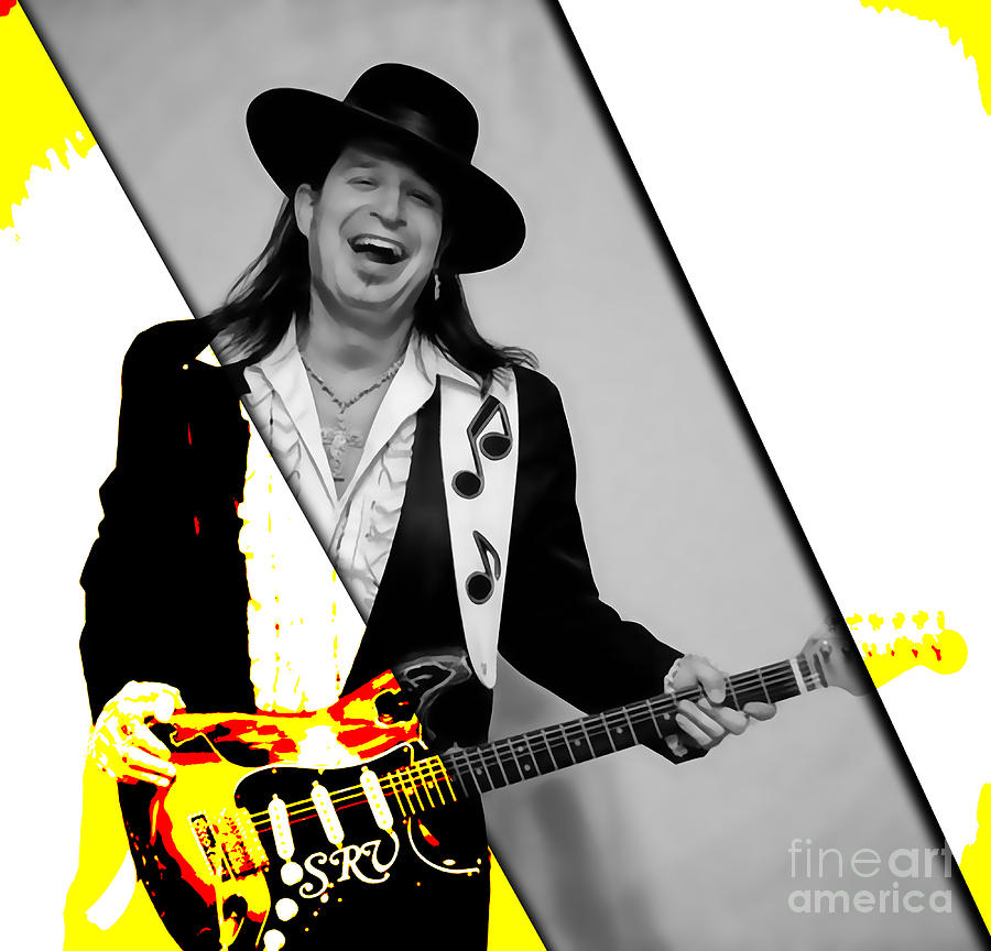 Stevie Ray Vaughan Mixed Media - Stevie Ray Vaughan Collection #26 by Marvin Blaine