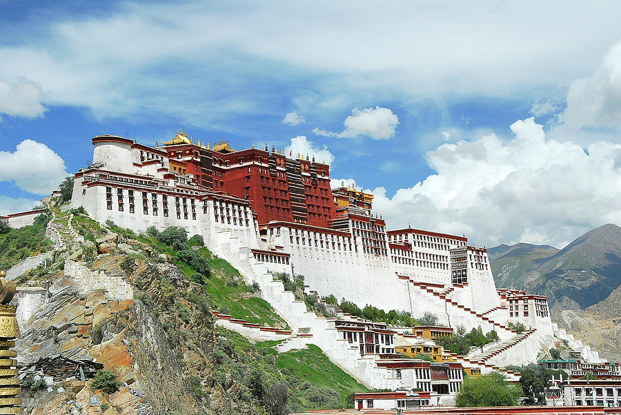 The Potala Palace #17 Photograph by Carl Ning