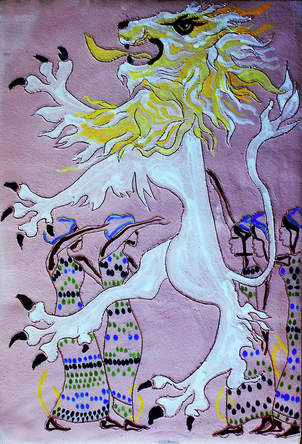 The Wise Virgins #17 Painting by Gloria Ssali